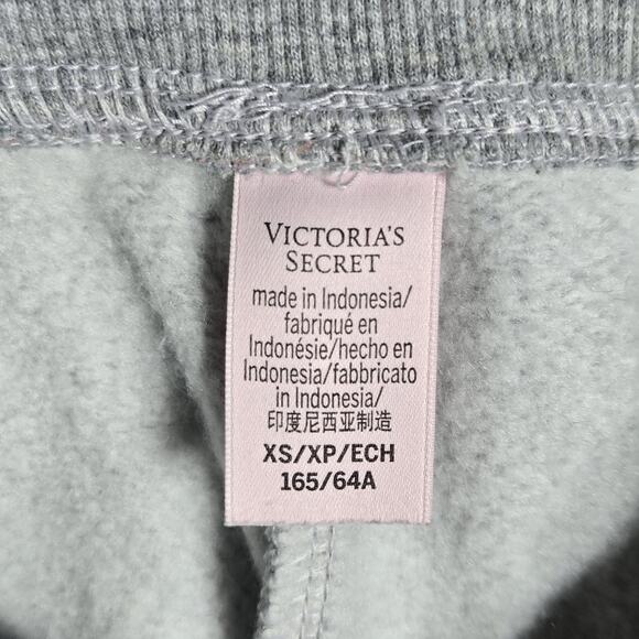 Victoria's Secret Pants Womens XS Gray Lace Up Corset Waist High Rise Joggers - Picture 5 of 11